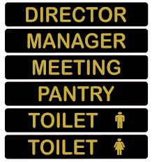 QS Name Plate 15 X 4