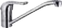 ABAGNO 1/2" S/lever kitchen sink tap with swivel spout