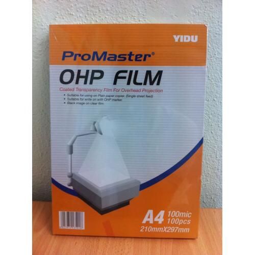 Yidu Promaster A4 OHP Film 100 pieces