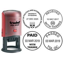 Trodat -Austria Product DATER INK STAMP DIA 40MM (PRINTY 46140)