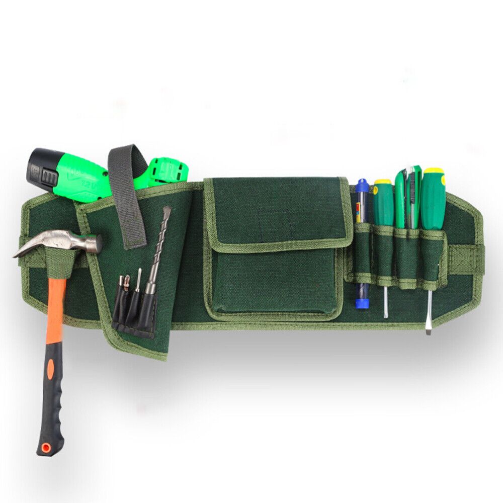 QS Canvas Waist Tool Bag / Carpenter tool bag / Nail Bag