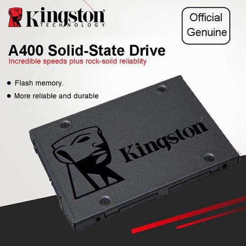KINGSTON *Kingston SSD A400 Solid State Drive SATA III 2.5" (120GB/240GB/480GB/960GB)