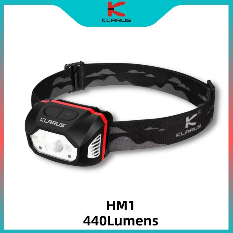 Klarus HM1 Smart-Sensing High Output 440 Lumens LED Headlamp