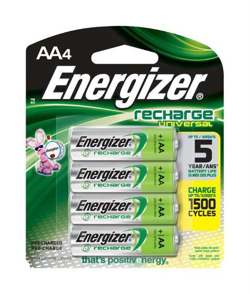 ENERGIZER RECHARGE BATTERY AA ( 4 PCS/PACK )
