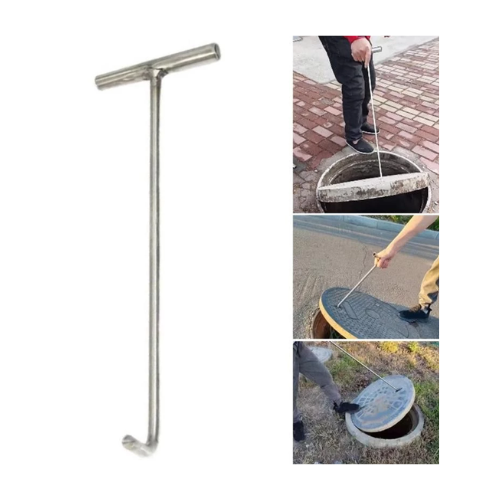 OEM T-shaped Manhole Hook Tool 38cm x 0.8cm