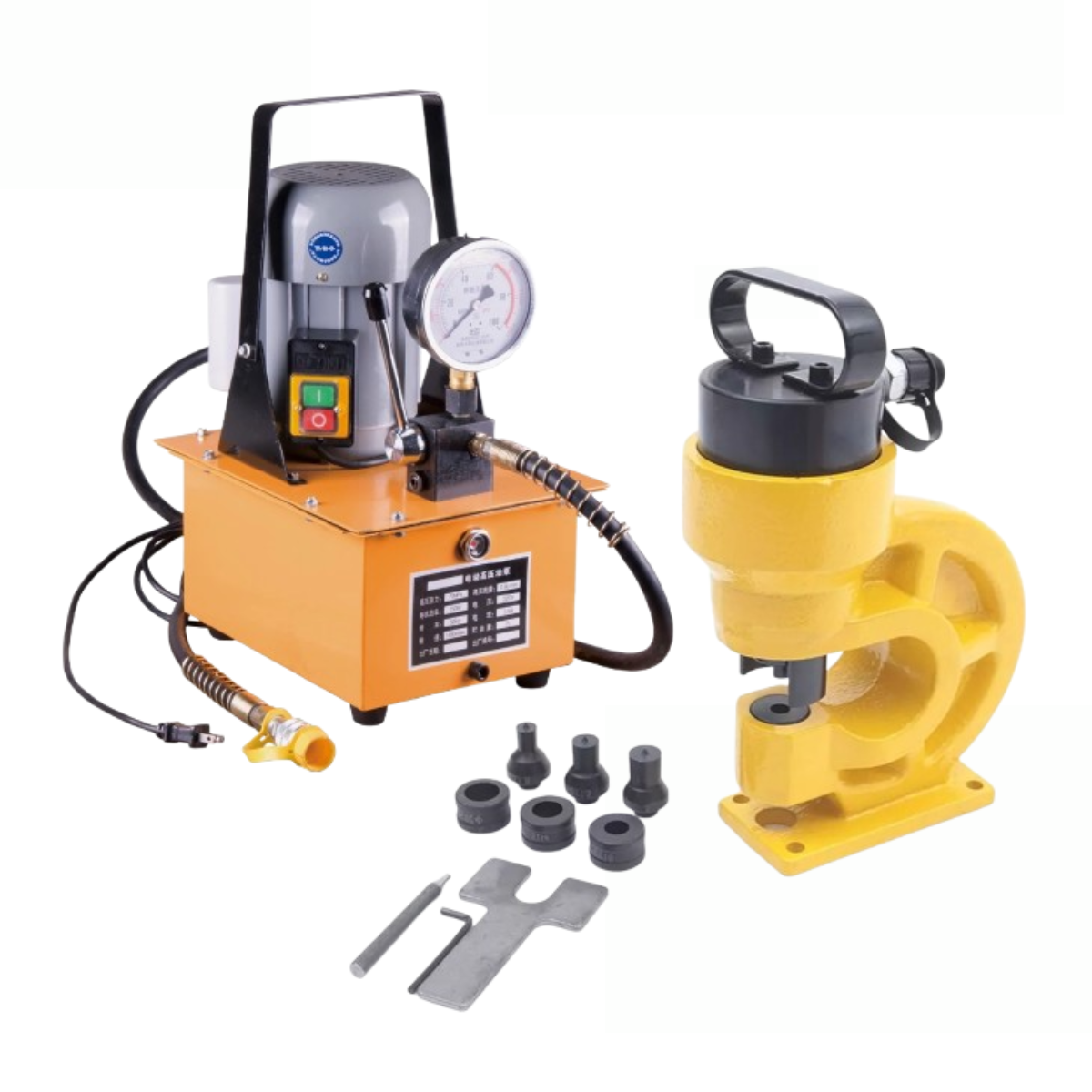 OEM CH-60 Hydraulic Hole Punching & Electric Hydraulic Pump DYB-63A