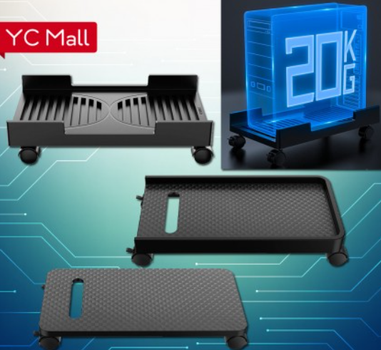 Orico Computer Host Bracket With Wheels For Desktop ATX MATX Casing