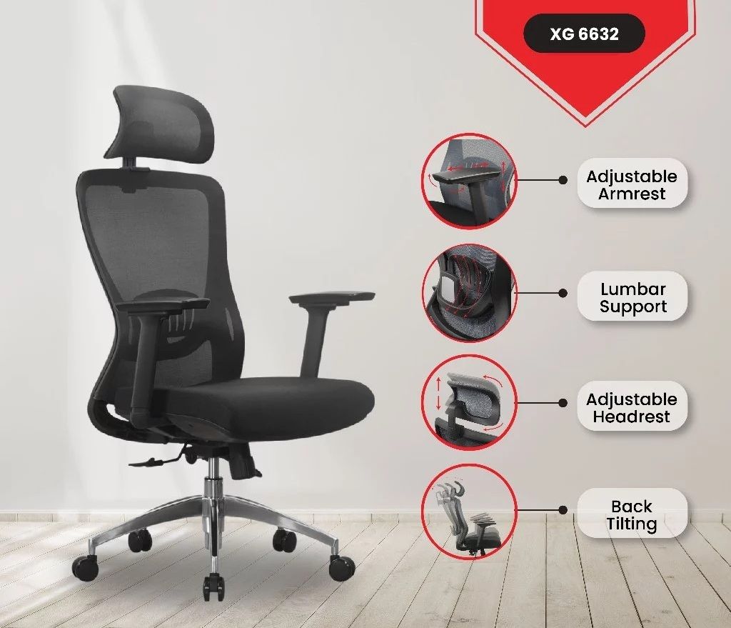 AM Office Highback Mesh Chair