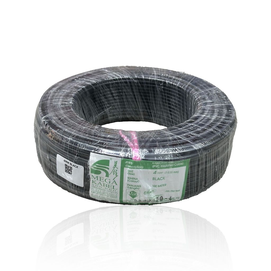 MEGA CABLE_PVC/SWA/PVC ARMOURED CABLE 4C X 2.5MM² X100M