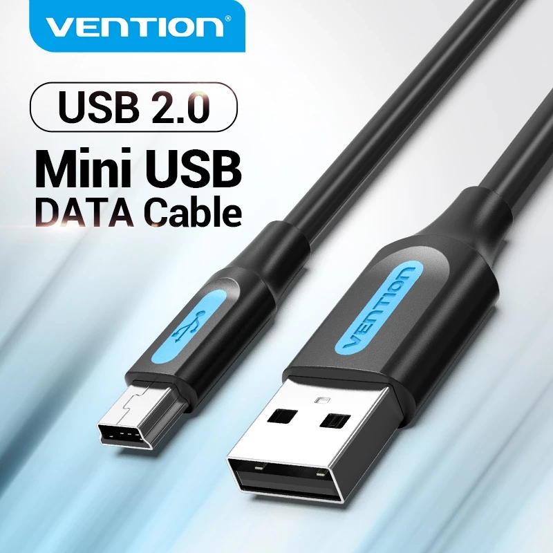 Vention Mini USB Cable USB 2.0 Mini USB to USB 2A 480 Mbps - 2Meter