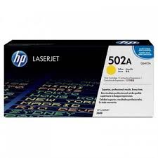 HP 502A Yellow Original LaserJet Toner Cartridge (Q6472A)