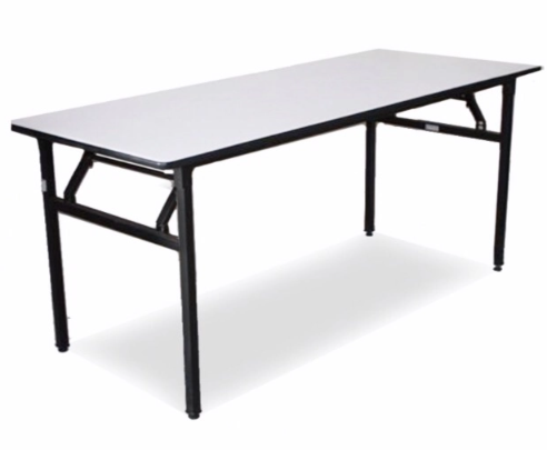 3V FOLDABLE RECTANGULAR BANQUET TABLE 1200MM X 600MM X 760 MM