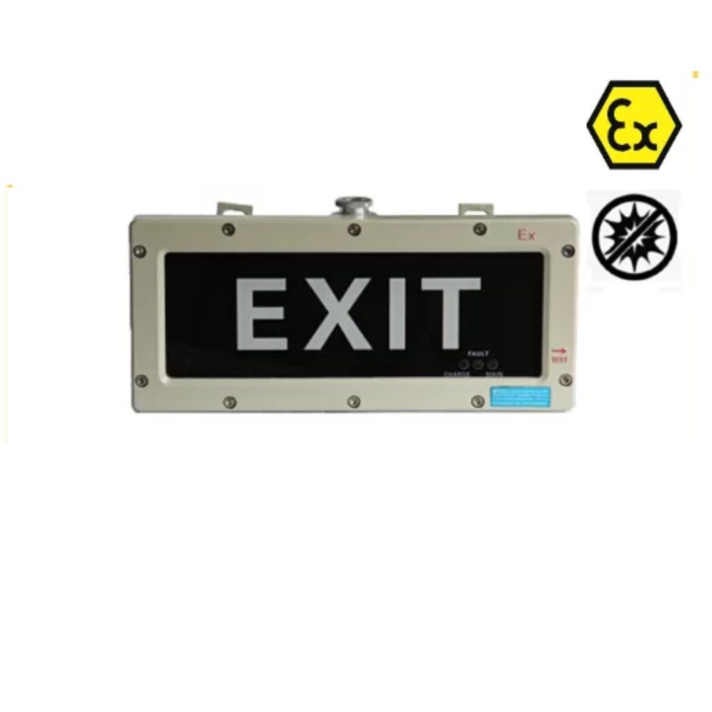 Crown Ex Byy Series Explosion Proof Exit Sign Lamp 3w IP66