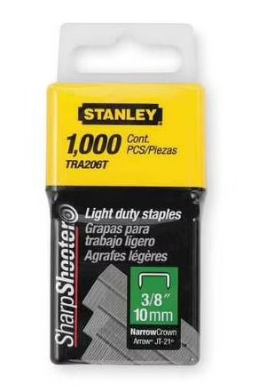 Stanley STAPLES 3/8"(MM) LIGHT DUTY-