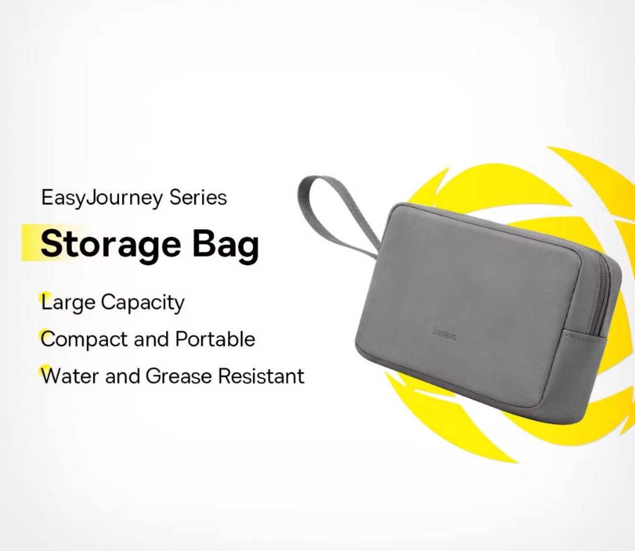 Baseus Storage / Bag Mobile Phone Charger Protection Storage Zipper Bag