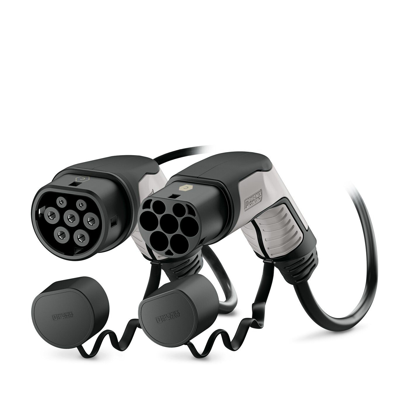 Phoenix *Phoenix Contact EV Charging Cable, 3 Phase, 26.6kW Maximum Charging Power - EV-T2G3PC-3AC32A-4,0M6,0ESBK01 - 1623509
