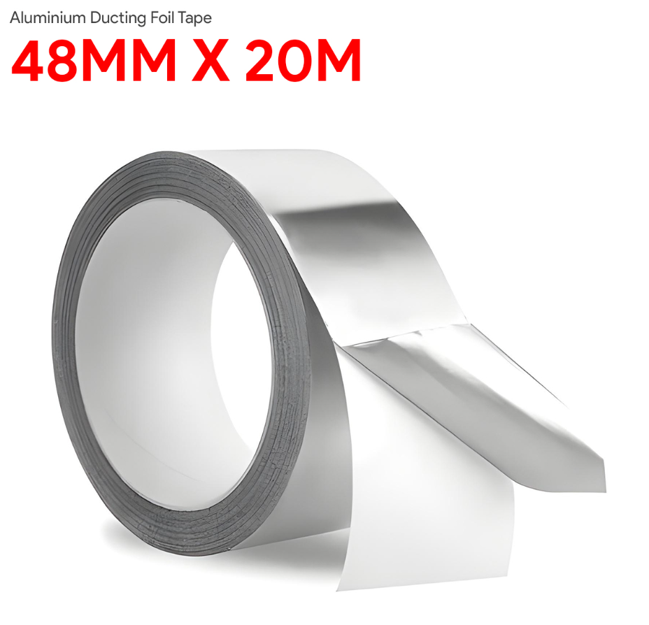 RANDOM ALUMINIUM DUCTING FOIL TAPE 48MM X 20 METER (RANDOM)