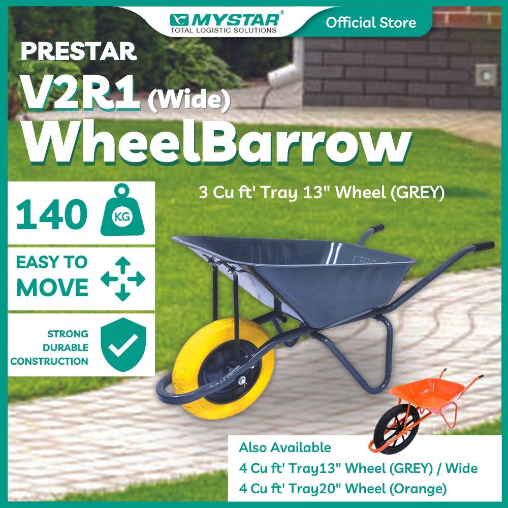PRESTAR Wheelbarrow Heavy Duty 140kg