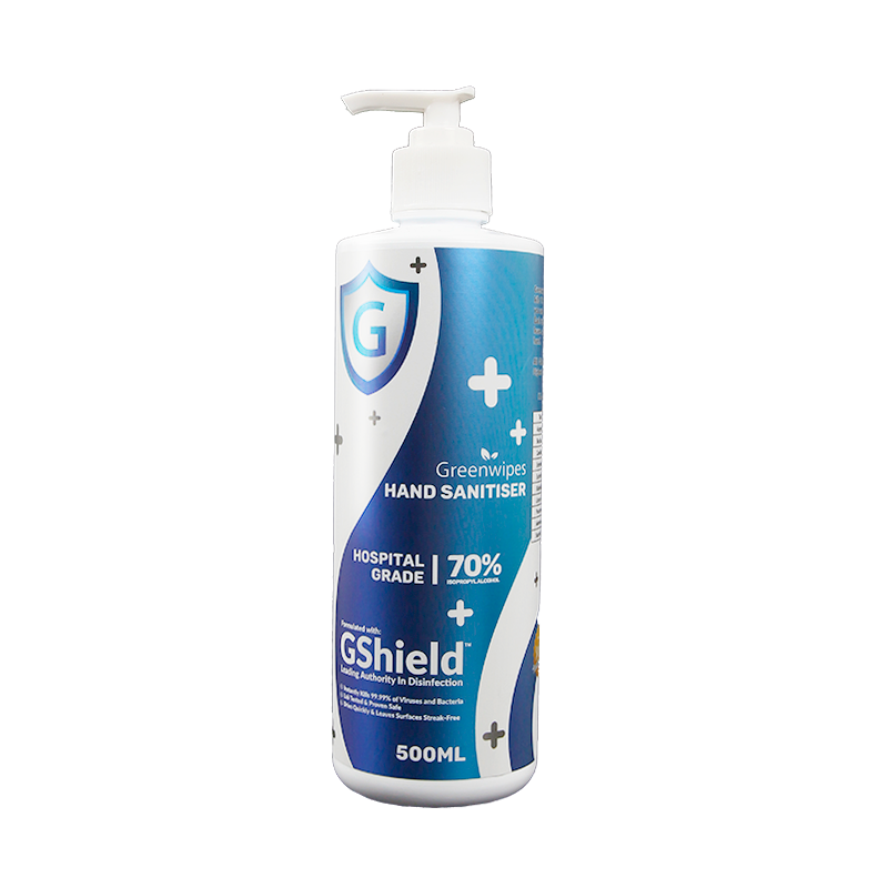 GREENWIPES® GSHIELD HAND SANITISER SPRAY (500ML)