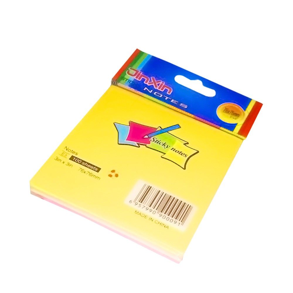 JINXIN STICKY NOTE 76X76 MM (3X3 INCH)