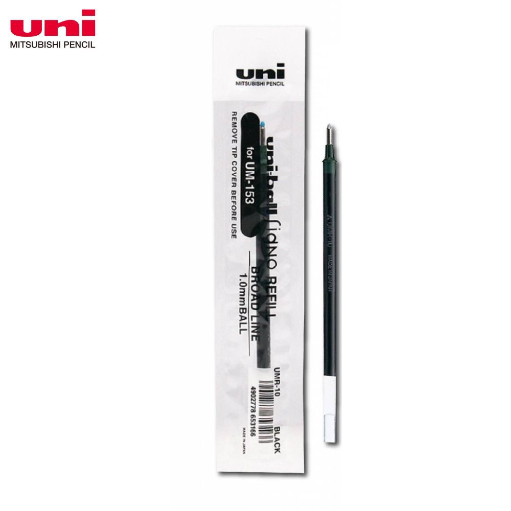 QP Uni-ball Signo Refill UMR-10 (for UM-153/153S) 1.0mm Black