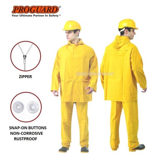 PROGUARD HEAVY DUTY VISIBILITY RAINSUIT (RC-8020)
