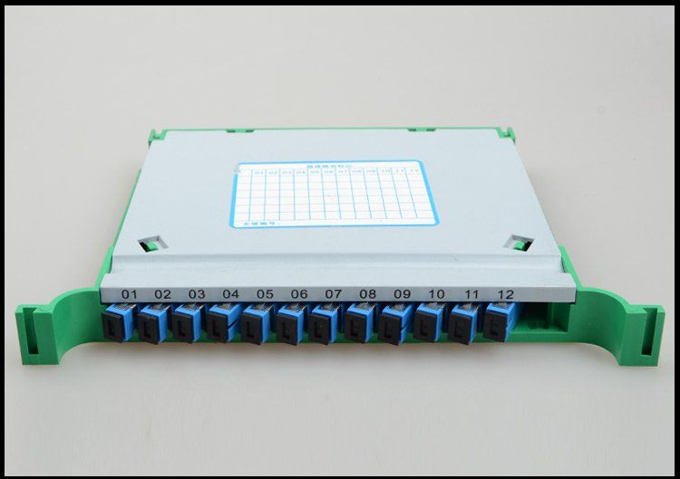 12 Core SC/UPC Complete ODC Tray Cassete with Pigtail 19.5 cm x 3cm x 21cm