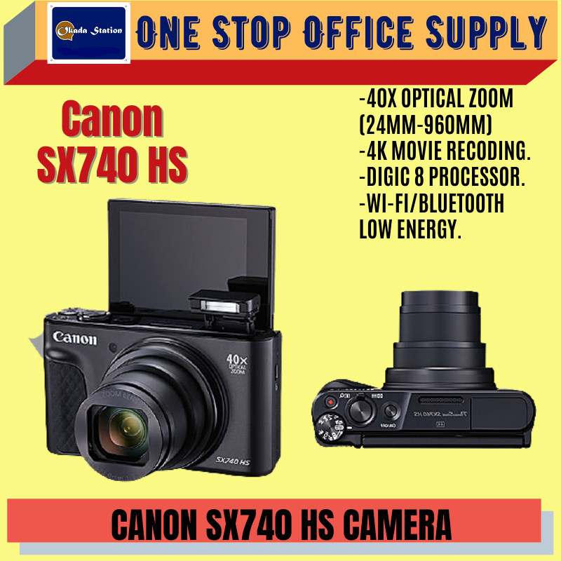 CANON SX740 HS DIGITAL CAMERA / CANON / CAMERA / 40X ZOOM / CANON