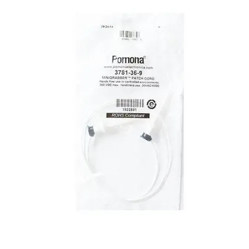 Fluke PATCH 687366 Minigrabber Patch Cord (white)