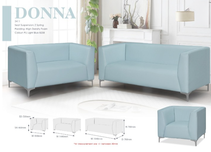 DONNA 2411 - ITA OFFICE SOFA SET