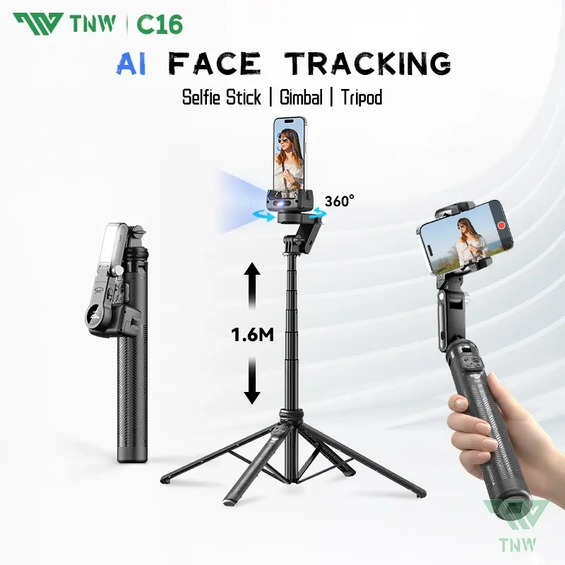 TNW C16 AI Face Tracking Multifunctional Tripod