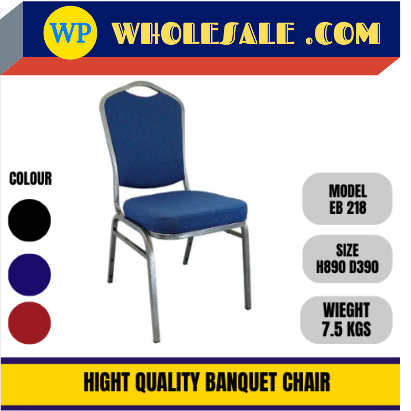 OK HIGHT QUALITY BANQUET CHAIR / WITH COVER & RIBBON