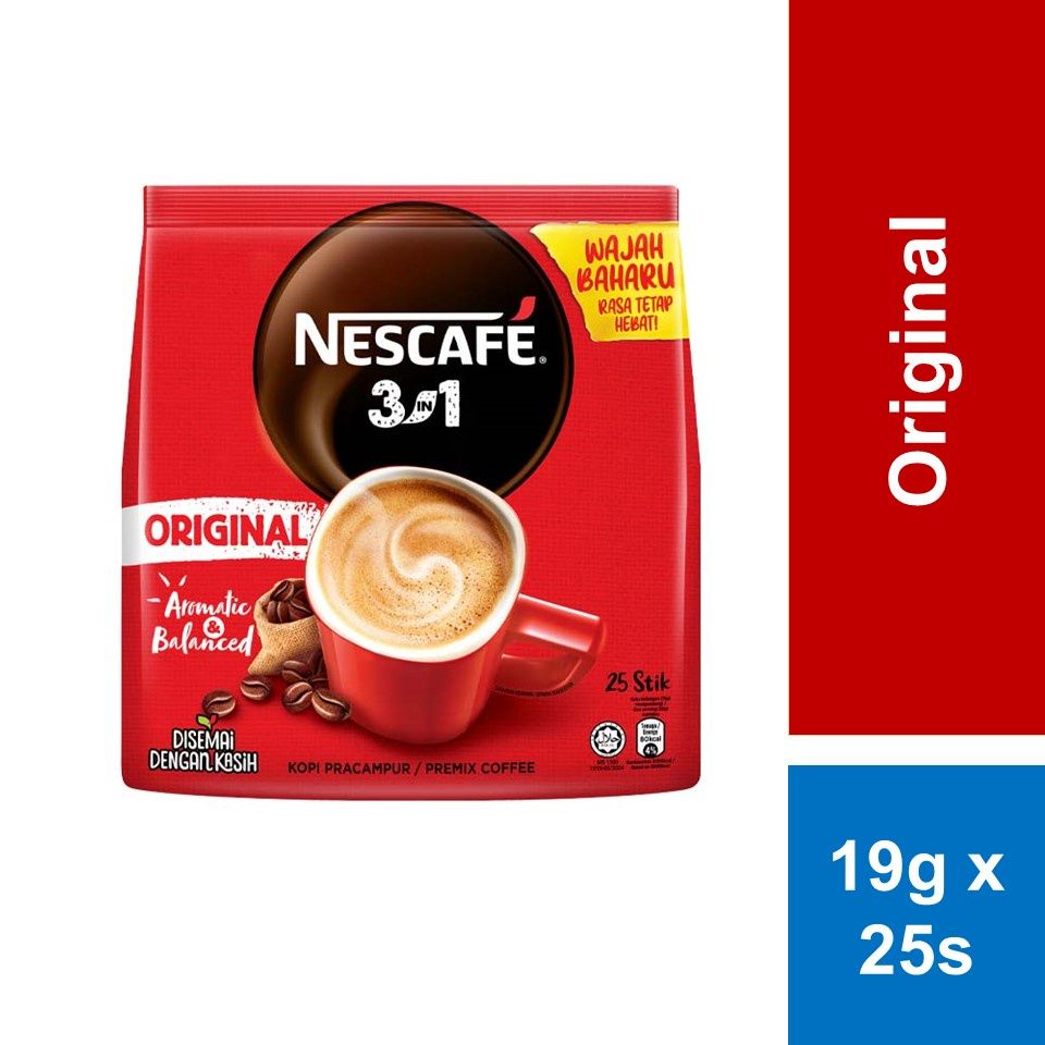 Nescafe *Nescafe Blend & Brew Original 19g x 25s [3 pack]