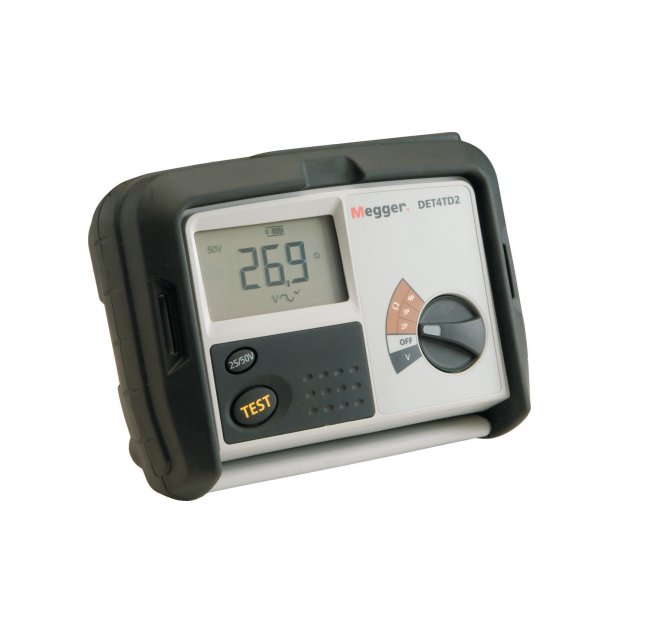 Megger DET4TD2 Earth Tester Kit, 20kΩ CAT IV 100 V
