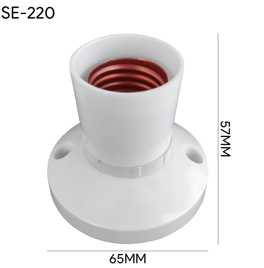 RANDOM PATTERN LAMP HOLDER E27 (SE-220) RANDOM