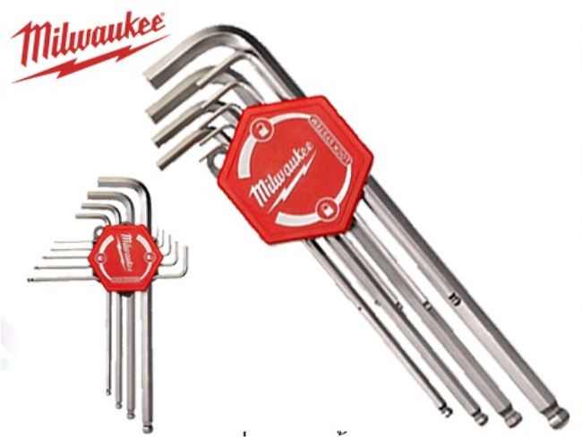 MILWAUKEE 9-PIECE HEXAGON WRENCH SET 4932478621