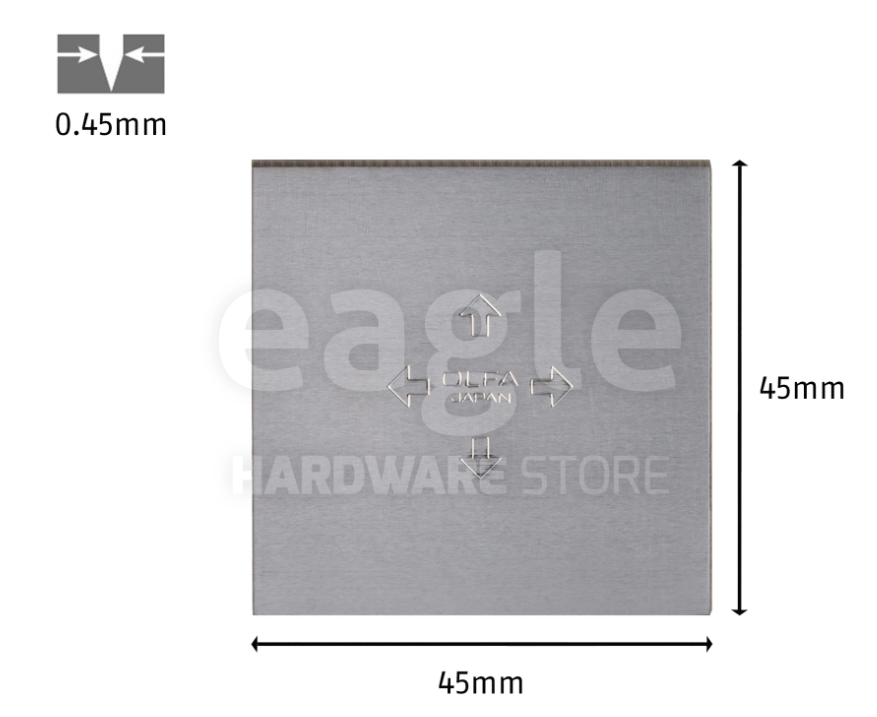 OLFA TB-45 BLADE FOR T-45 (4PCS/PACK)