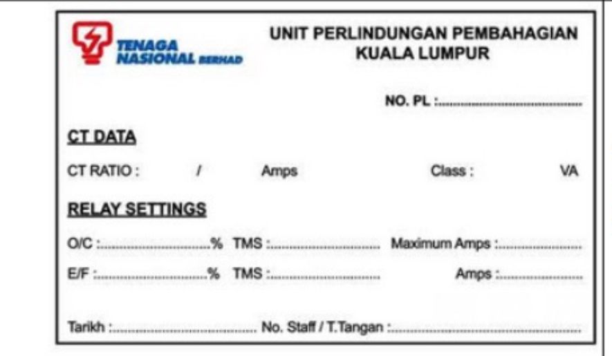 STICKER WHITE PP (POLYPROPYLENE) SETTING OCEF