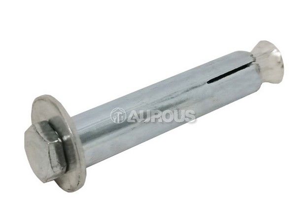 AUROUS (1 PIECE) HEXAGON ZINC PLATED SLEEVE ANCHOR DYNA BOLT (M8 x 75MM)