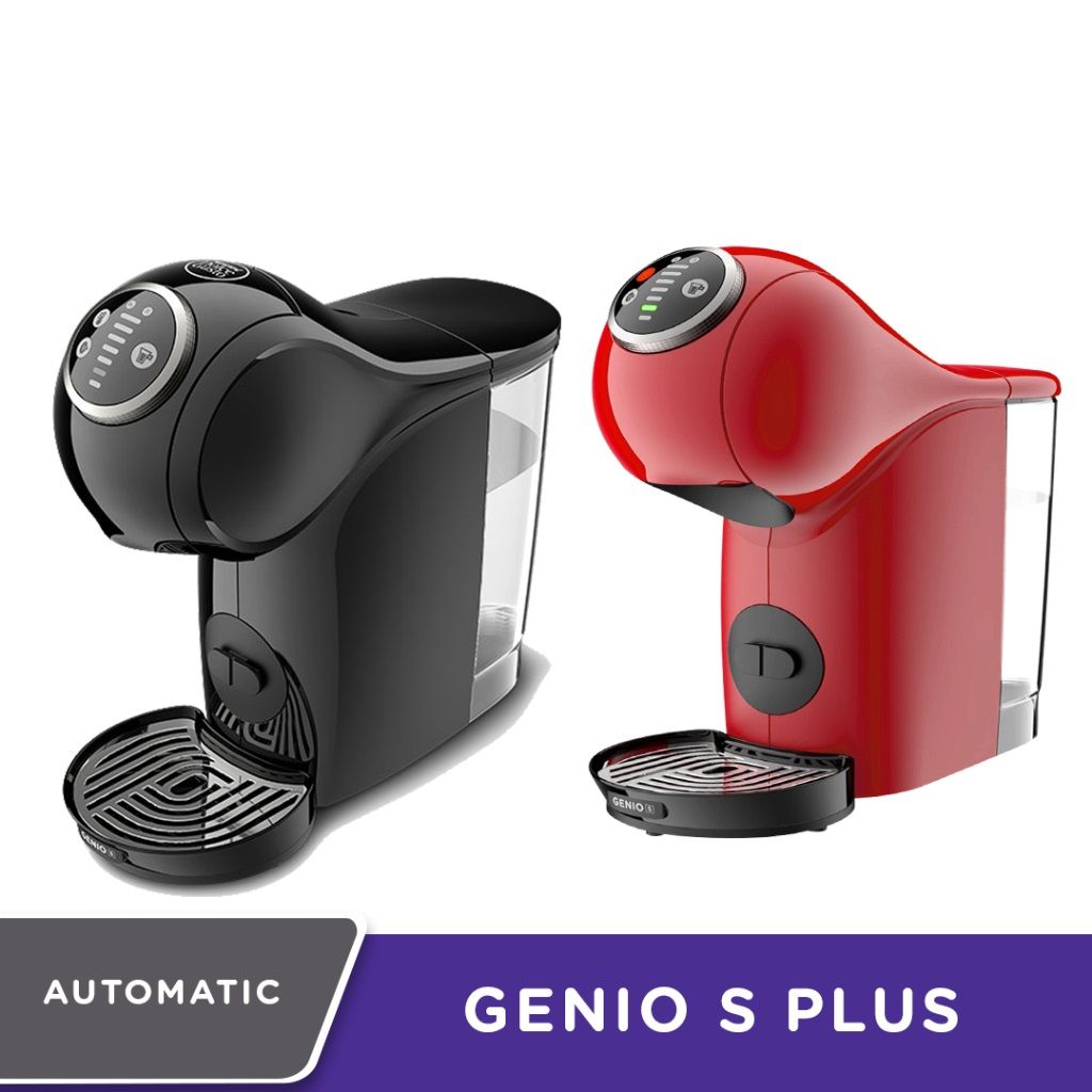 NESCAFE Dolce Gusto BLACK / RED Genio S Plus Coffee Machine