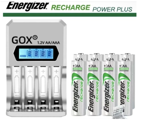 Energizer RECHARGEABLE BATTERIES AAA 8PCS + CHARGER
