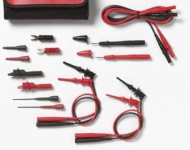 Fluke PTLK 6204A Deluxe Electronic Bench Dmm Test Lead Kit