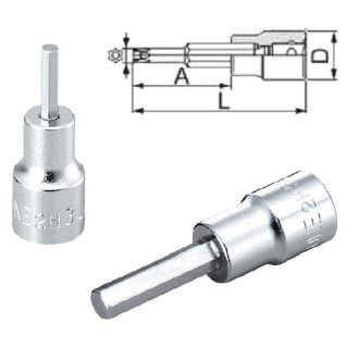 TONE 1/4? DR HEX SCREWDRIVER SOCKET