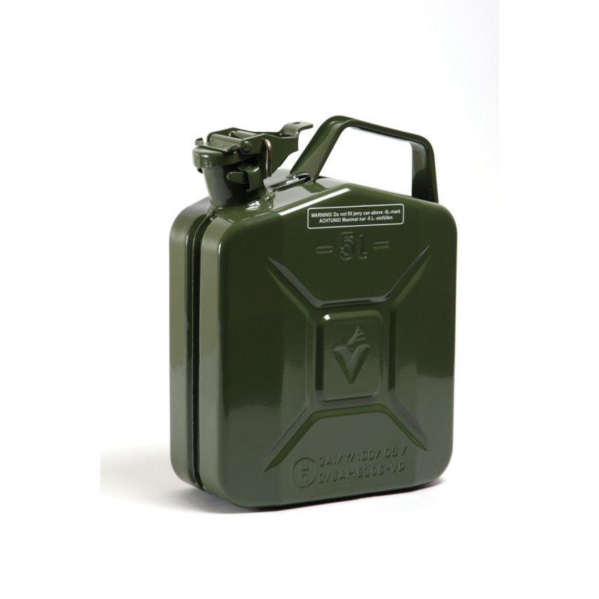 Kennedy *Kennedy 5L Heavy Duty Steel Jerry Can with Spout ( KEN5039230K)