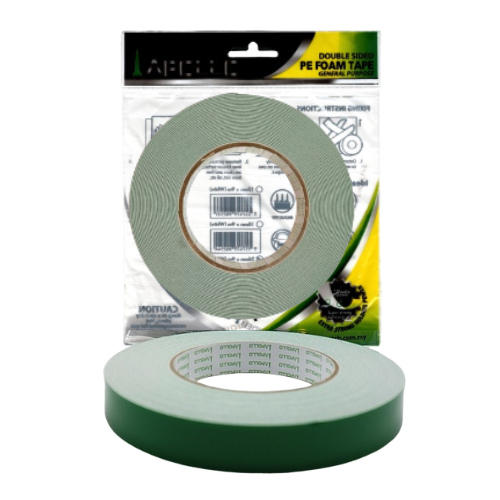QP Apollo Double Sided Foam Tape 18mmx9m - White