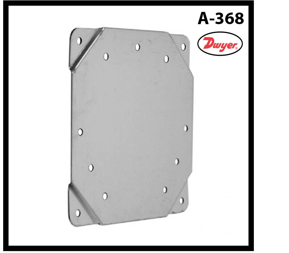 ? DWYER A-368 ALUMINUM SURFACE MOUNTING PLATE FOR DWYER MAGNEHELIC GAUGES
