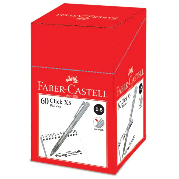 Ball Pen Faber Castell Click X5 0.5