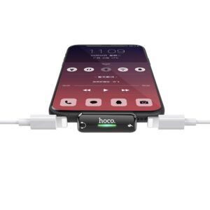 HOCO LS27 APPLE DUAL LIGHTNING DIGITAL AUDIO CONVERTER