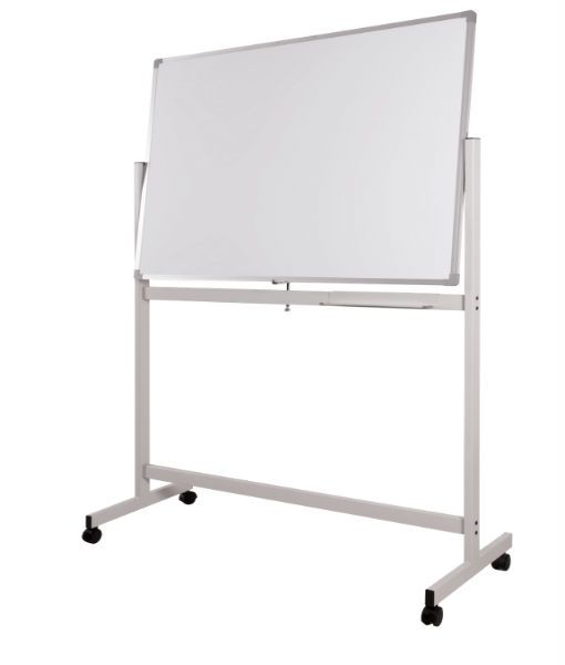 Double Sided Magnetic Whiteboard With Stand 4' x 6'