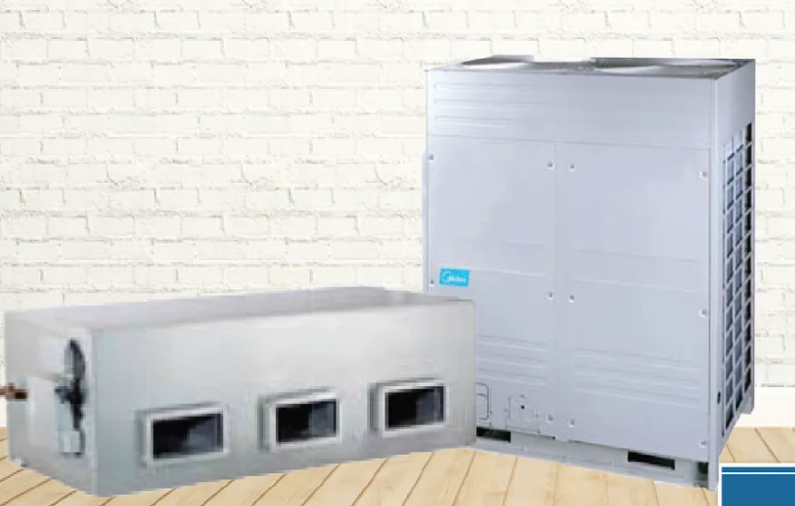 MIDEA MHA-150HWN1/MOV-150HN1-R HIGH STATIC TOP DISCHARGE (HEAT PUMP T1) NON INVERTER SPLIT DUCT (BTU150,134)